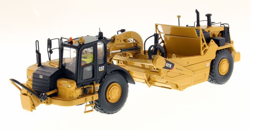 DieCast Masters 85921 1:50 Caterpillar 627K Wheel Tractor-Scraper Diecast Model