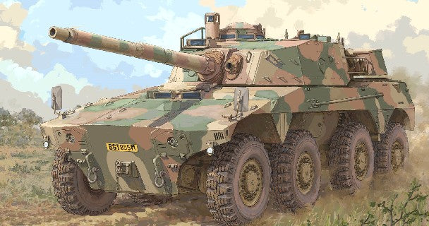 Trumpeter 09516 1:35 South African Rooikat AFV Plastic Model Kit