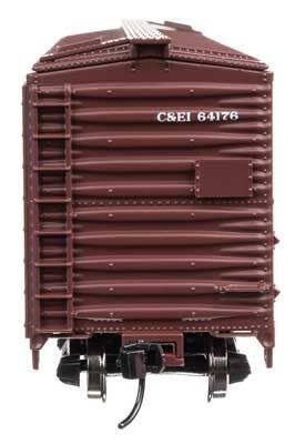 Walthers 910-2746 HO C&EI 40' AAR Modified 1937 Boxcar Ready to Run #64176