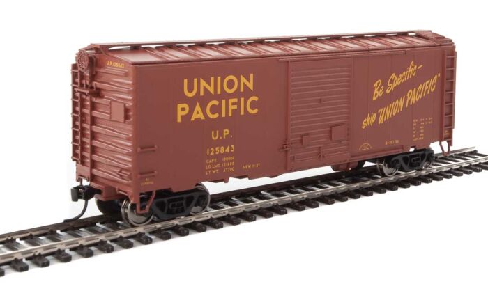 Walthers 910-2264 HO Union Pacific 40' ACF Welded Boxcar with 8' Door #125843