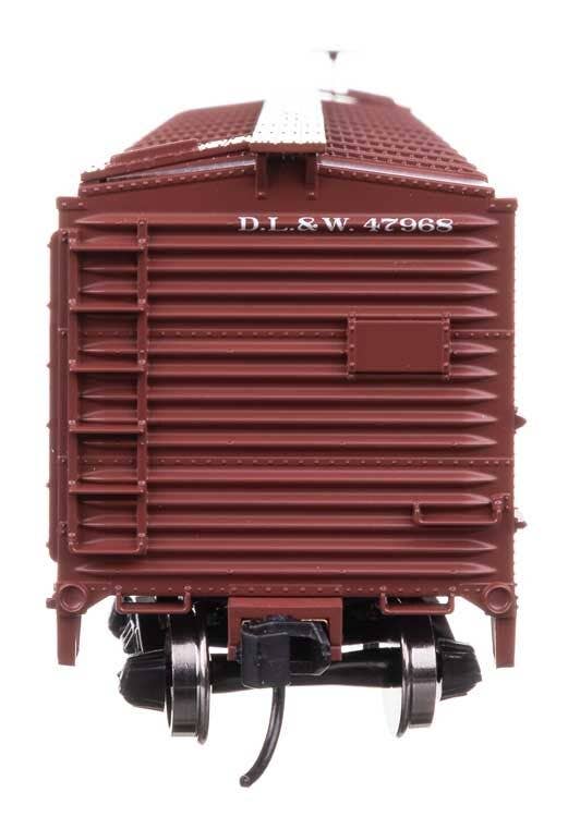 Walthers 910-41051 HO DL&W 40' Steel Boxcar with Murphy Ends Ready to Run #47707