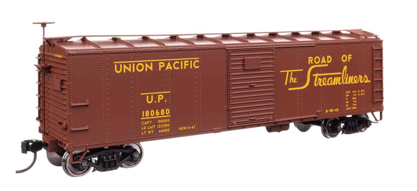 Walthers 910-41072 HO UP 40' Steel Boxcar with Murphy Ends Ready to Run #180680