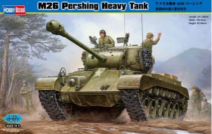 Hobby Boss s 82424 1:35 M26 Pershing Heavy Military Tank Model Kit
