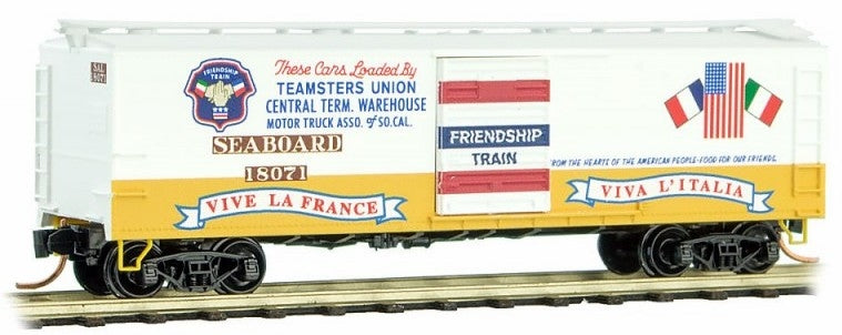 Micro-Trains 12000280 N SAL 40' Flat Panel Roof Single Door Boxcar #18071