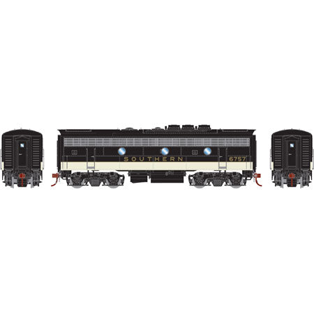 Athearn G12410 HO Southern/Freight F7B Diesel Locomotive with DCC & Sound #6757