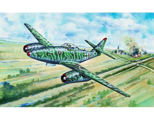 Trumpeter 02236 1:32 Messerchmitt Me 262 A-2a Military Aircraft Plane Model Kit