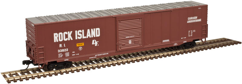 Atlas 50003168 N Rock Island 60' Auto Parts Box Car (Single Door) #33822