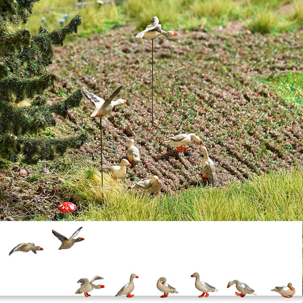 Busch 1196 HO Wild Geese