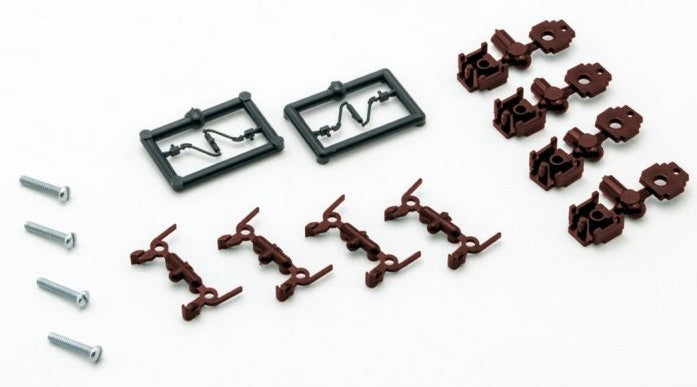 Micro-Trains 00122300 N 1300-B Brown True Scale Short Shank Coupler (Pair of 2)