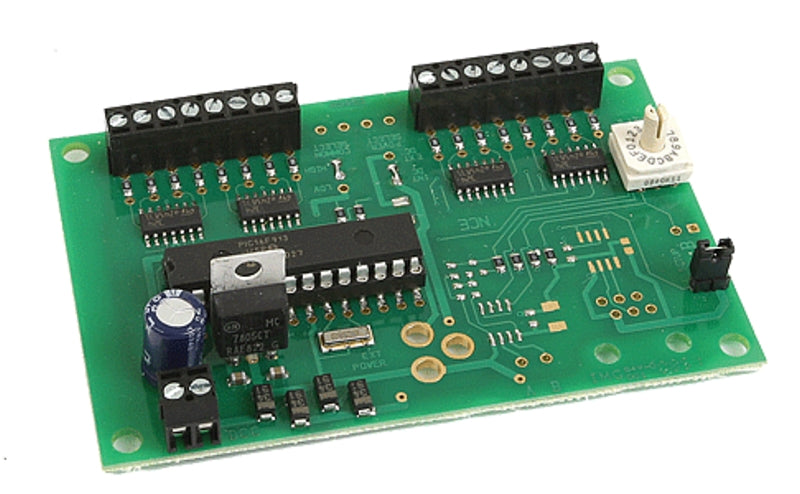 NCE 0136 N DCC Decoder for 8-Tortoise Switch Machines