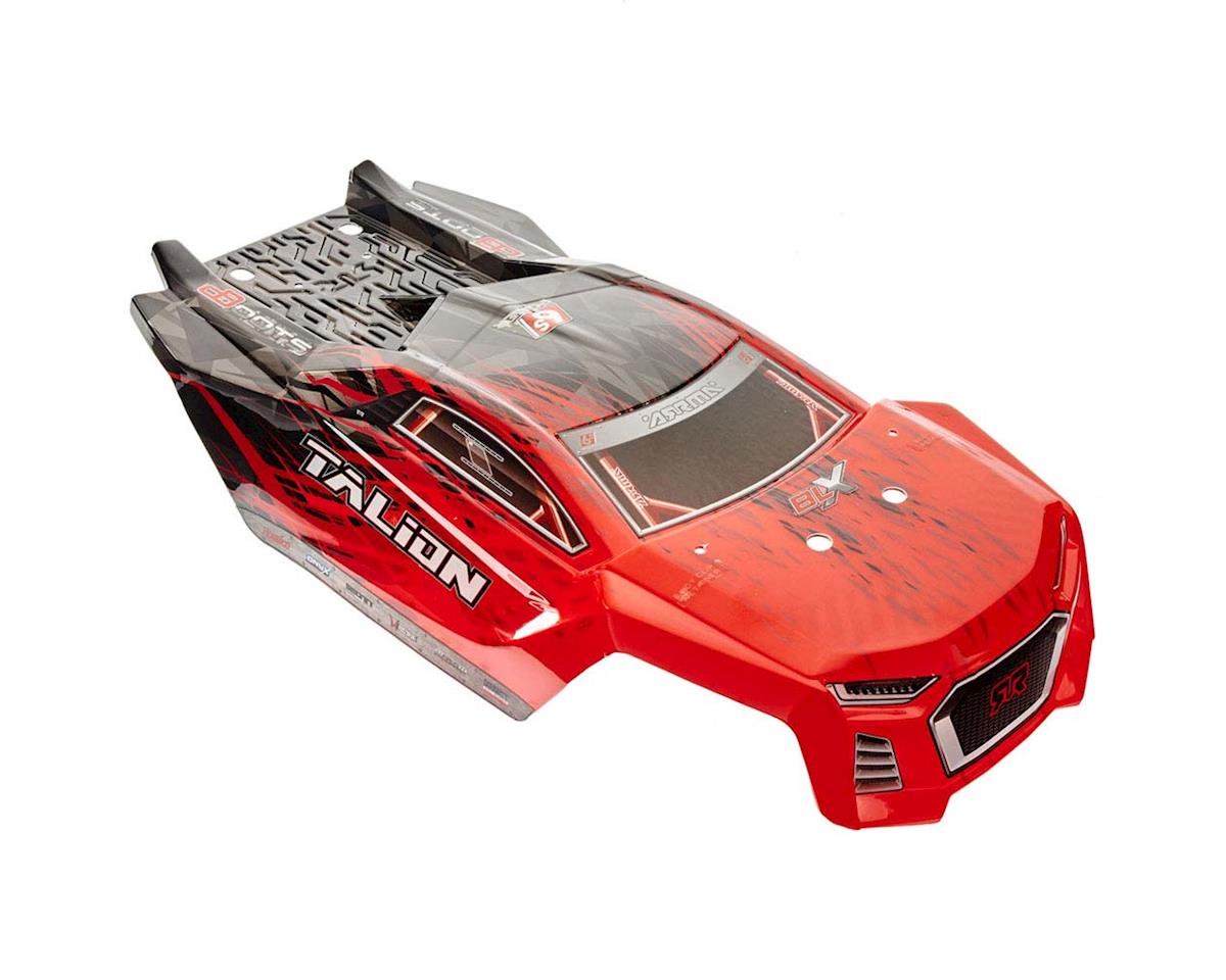 ARRMA AR406135 Body Red/Black Painted with Decals Talion 6S BLX