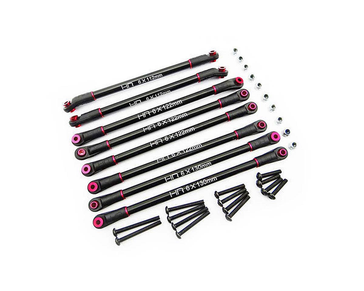 HOT-RACING, INC SCX313TL01 Aluminum 4-Link Set 12.3" Axial SCX10