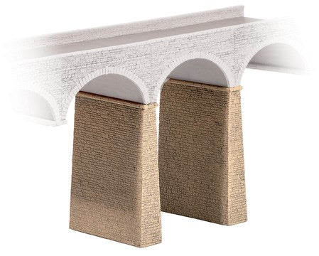 Ratio 254 N Stone Piers Building Kit (Pack of 2)