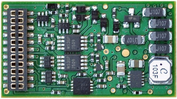 Train Control Systems 1527 HO WOW121 Diesel Sound Decoder 21 Pin