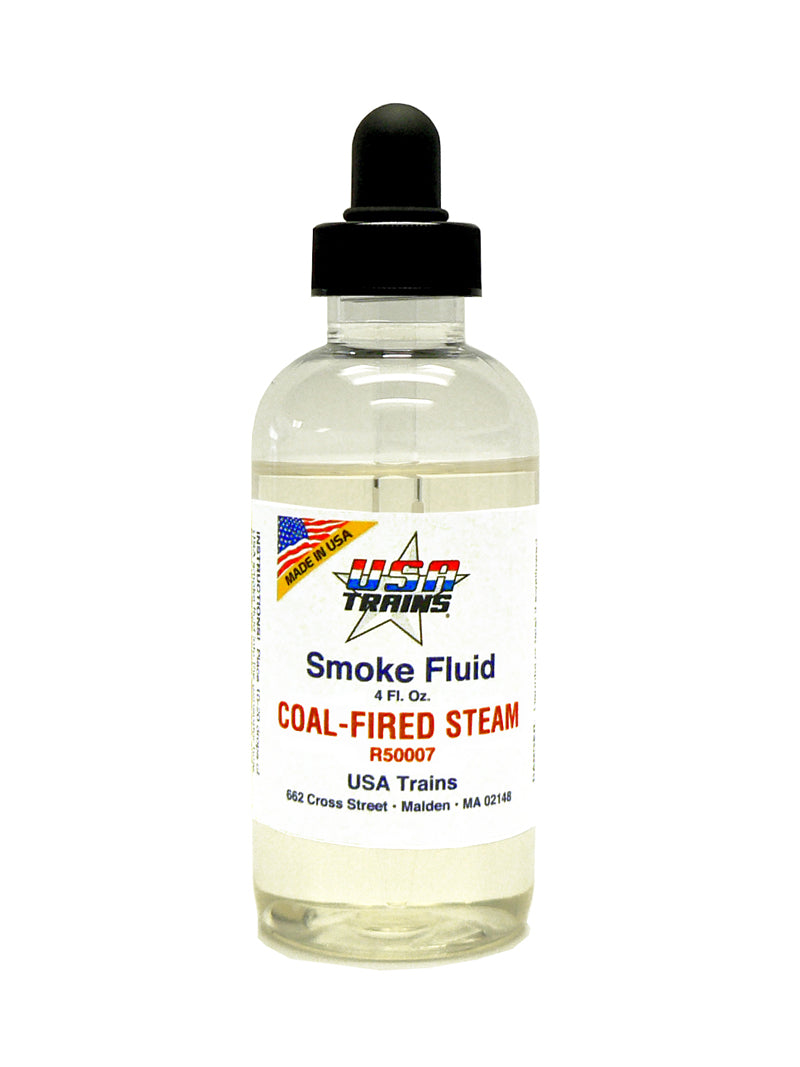 USA Trains R50007 Coal-Fired Steam Smoke Fluid - 4 oz. Bottle