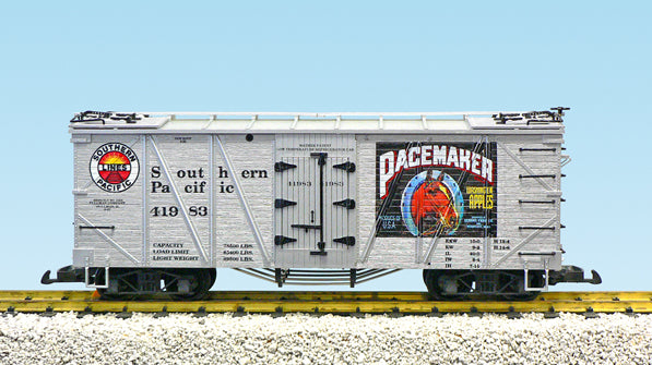 USA Trains R15026A G Southern Pacific /Pacemaker Apples Outsided Braced Box Cars