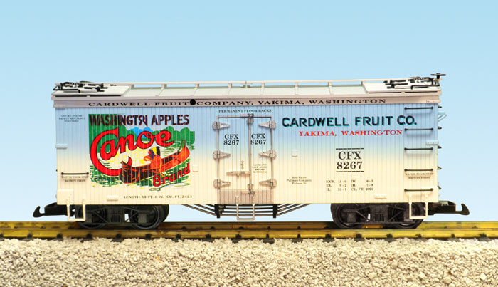 USA Trains R16456 G Canoe Brand Apples U.S. Refrigerator Cars
