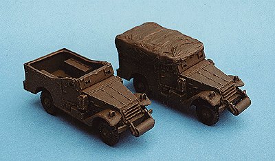 Heiser's Models 23 M3A1 HO US Scout Car by White Motors Vehicle Model Kit
