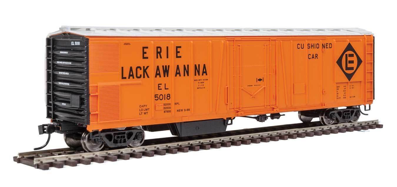 Walthers 910-3758 HO Erie Lackawanna 50' AAR Mechanical Refrigerator Car #5018