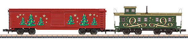 Marklin 82302 Z Christmas Add-On Car Set (Set of 2) – Trainz