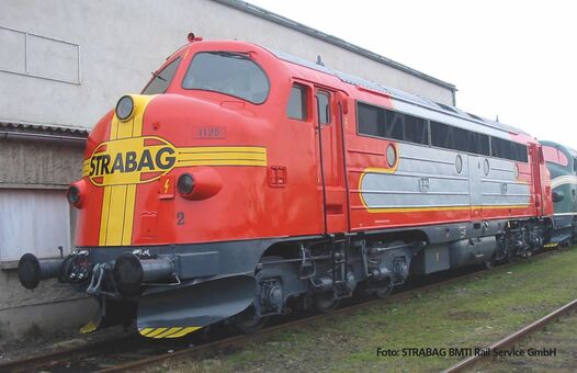 Piko 37451 G Strabag VI NoHAB Diesel Locomotive with Sound