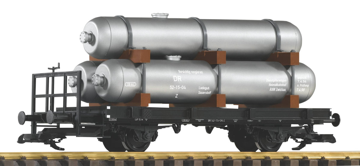Piko 37832 G Deutsche Reichsbahn III 2-Axle Emergency Tank Car w/Tanks