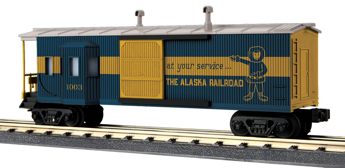 MTH 30-77323 O Alaska Work Caboose #1003