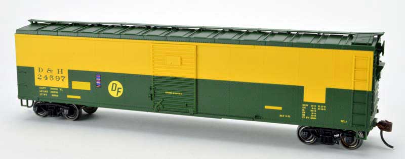 Bowser 41547 HO Delaware and Hudson (ex Reading) 50' Box Car Ready-To-Run #24601