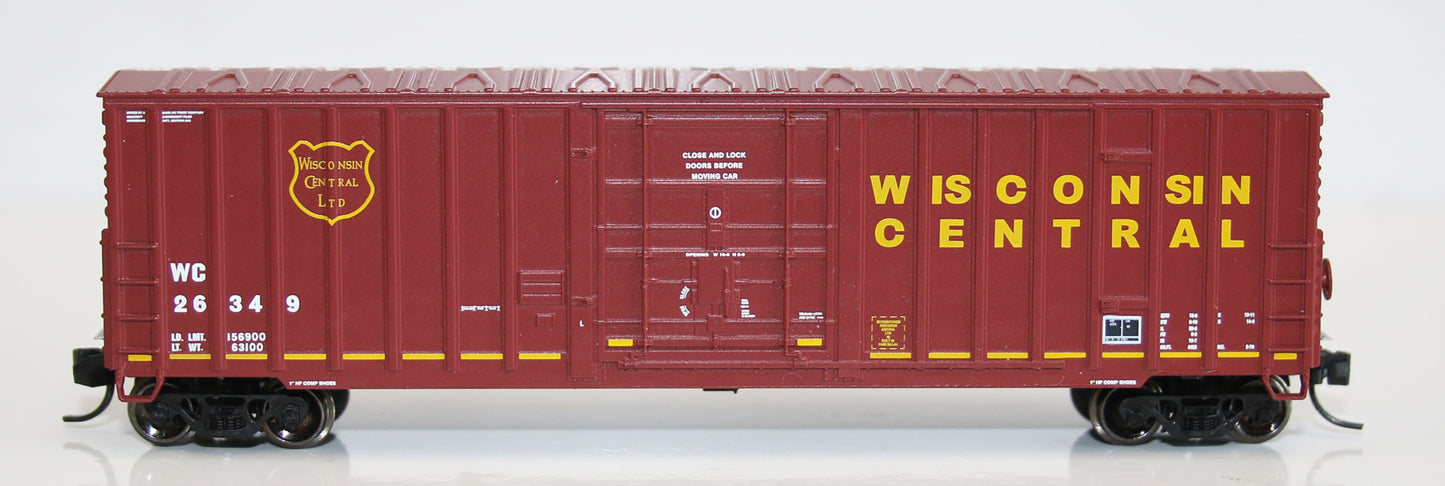 Fox Valley Models 81819 N Wisconsin Central 7 Post Boxcar #26349