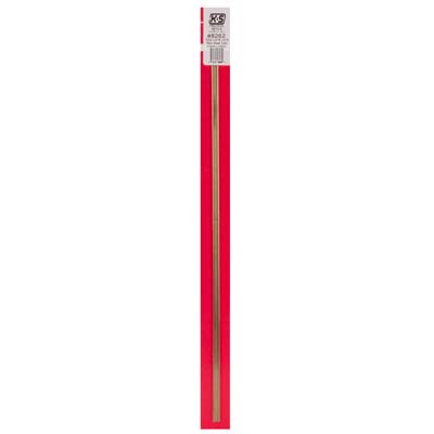 K&S 8262 3/32" x 3/16" Rectangular Brass Tube