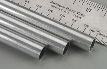 K&S 9411 .016" x 7/16" x 36" Round Aluminum Tube (Pack of 3)