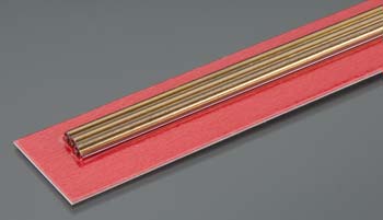 K&S 9834 1/8" x .008" x 12" Thin Brass Tube (Pack of 3)