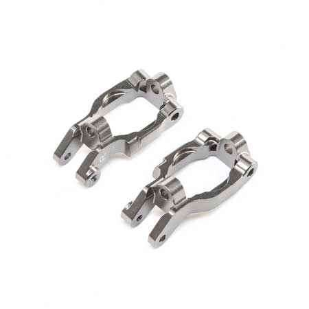 Losi 334009 Spindle Carrier Set, Aluminum: Rock Rey