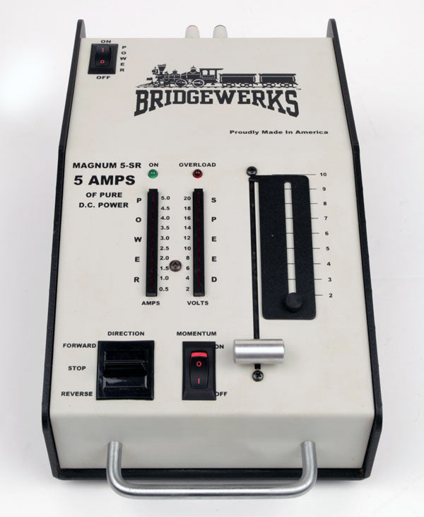 Bridgewerks SR-5 5 and 5 Amp Magnum 1 Track Power Pack Controller