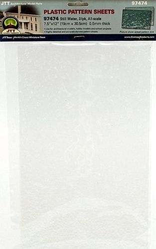JTT Scenery Products 97474 3mm Wave Still Water Pattern Sheet (2)