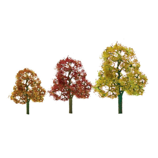 JTT Scenery Products 92131 Super Scenic 2-3" Autumn Deciduous Tree (Set of 10)