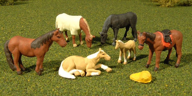 Bachmann 33169 O Scene Scapes Horse Figures