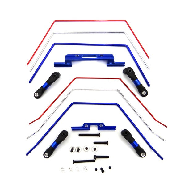 Hot Racing TE311SLC Front and Rear Wide Sway Bar Kit for 2WD Slash