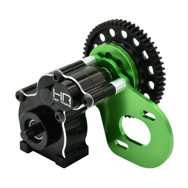 Hot Racing SCP38ST05 Complete Steel Gear Transmission Gearbox for AX10 SCX10
