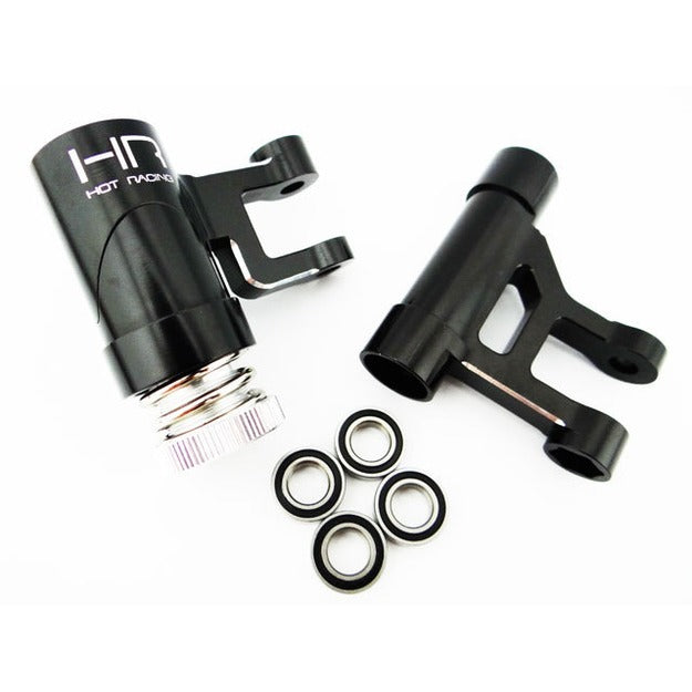 Hot Racing DBL4801 Black Aluminum Bearing Steering Desert Buggy XL