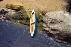Osborn Model Kits 1006 HO 16' Wooden Canoe