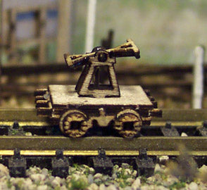 Osborn Model Kits 3107 N Railroad Hand Car Static (2)