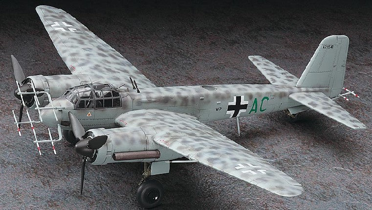 Hasegawa 01562 1:72 Junkers Ju88G-6 Nachtjager Military Aircraft Plane Model Kit