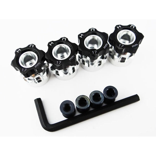 Hot Racing WH17HS01 Hex Hub Adapters 12mm to 17mm with 6mm Offset