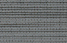 Northeastern Scale Lumber HOSHG13B1 HO 3" x 7-3/4" Charcoal Slate Shingle