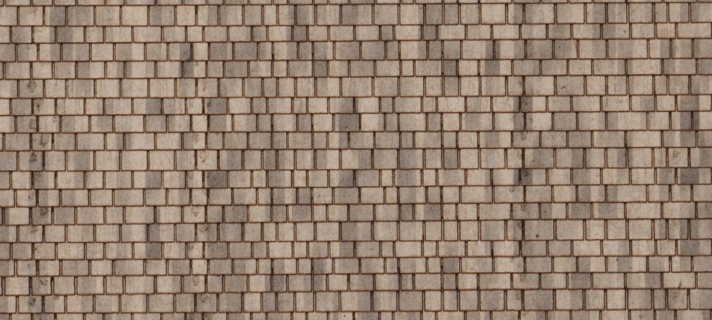 Northeastern Scale Lumber HOSHG8B1 HO 3" x 7 3/4" Sand Random Shingle