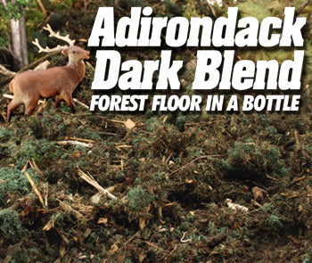 Scenic Express EX898E Dark Adirondack Flock & Turf - 48 oz. Eco-Pak