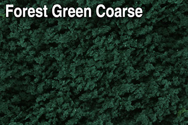 Scenic Express EX816E Coarse Dark Forest Green Flock & Turf - 48 oz. Eco-Pak