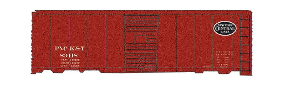 Tichy 10146 HO P&LE or PMcK&Y 40'' USRA Rebuilt Boxcar Decal Set