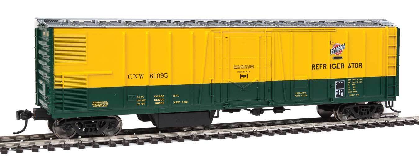 Walthers 910-3768 HO CNW™ 50' AAR Mechanical Refrigerator Car RTR #61095